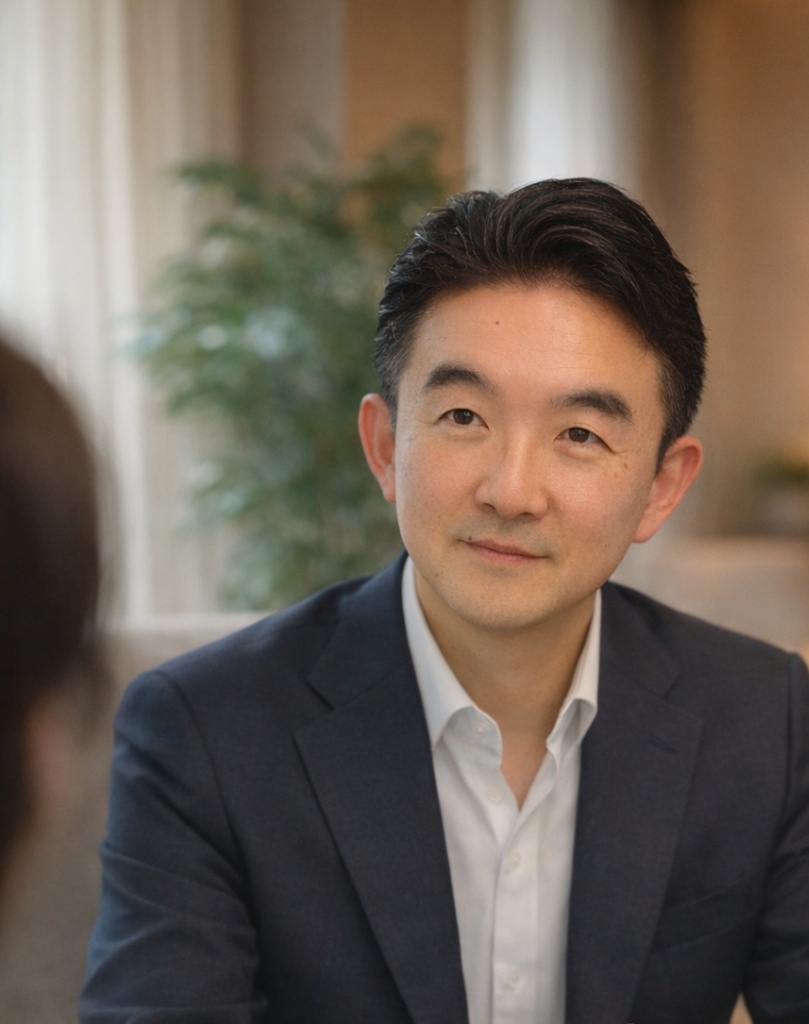 相談中の筬島政則